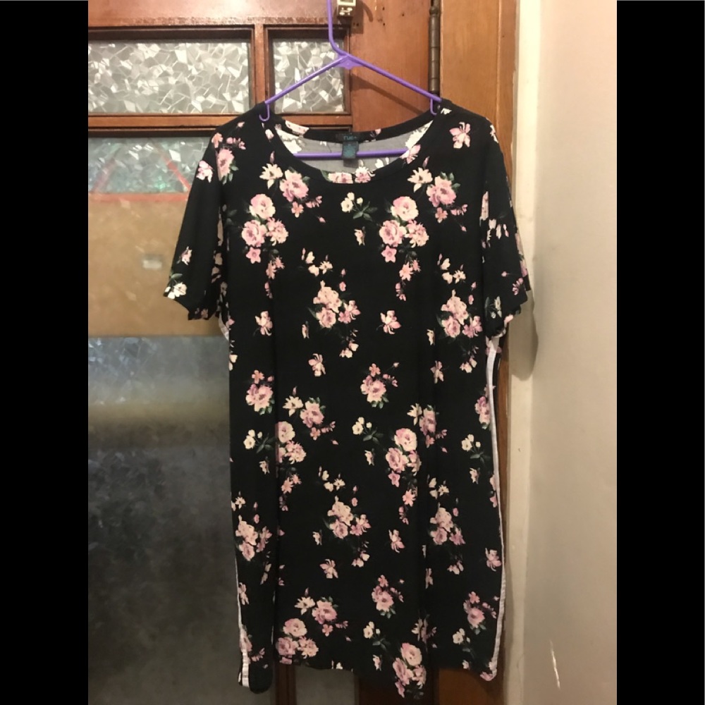 Floral skater dress